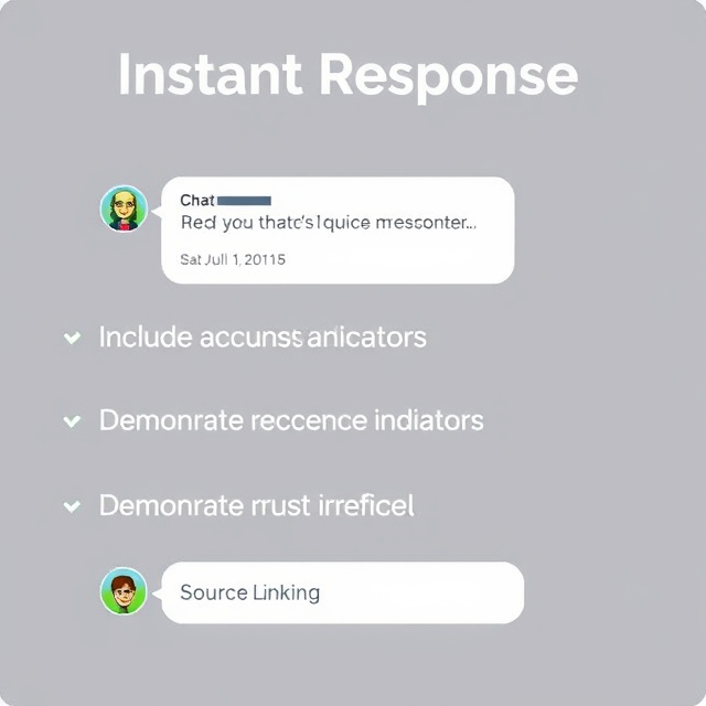 Instant, Accurate Responses